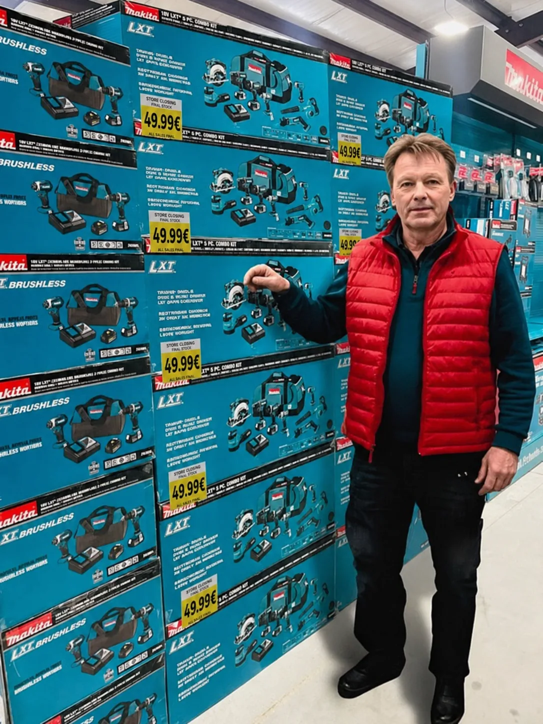 Makita boxed stock